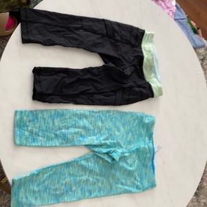 Size 6 brand ivivva selling both pants